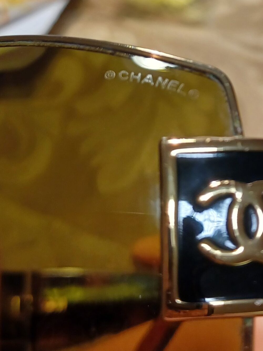 CHANEL VINTAGE ITALY - Chanel 4114c 125/73 110 Classic Rimless - Picture 7 of 12
